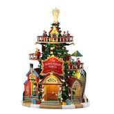 Lemax Santa's Wonderland The Tannenbaum Tower Christmas Shops